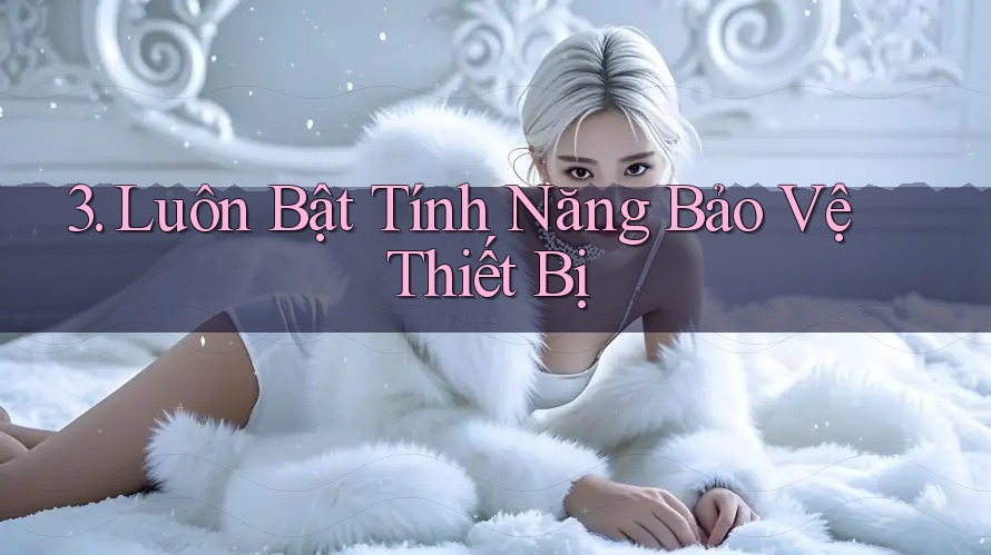 3. Luôn Bật Tính Năng Bảo Vệ Thiết Bị