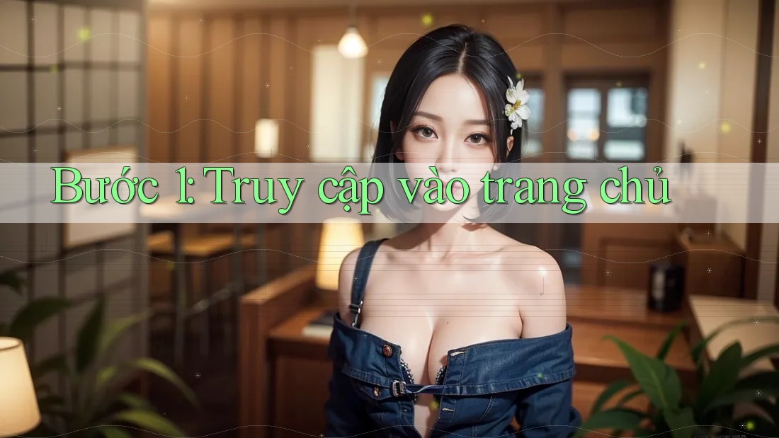 Bước 1: Truy cập vào trang chủ