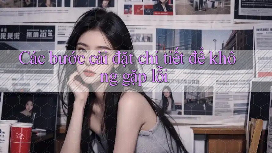 Các bước cài đặt chi tiết để không gặp lỗi