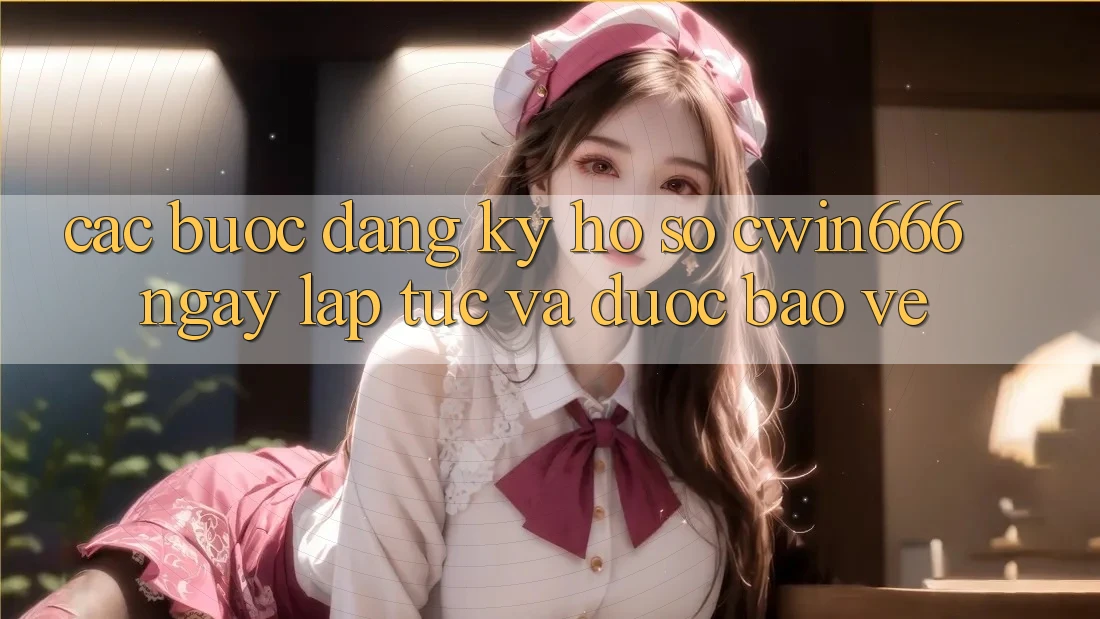 Các bước Đăng Ký Hồ sơ Cwin666 Ngay lập tức và Được bảo vệ