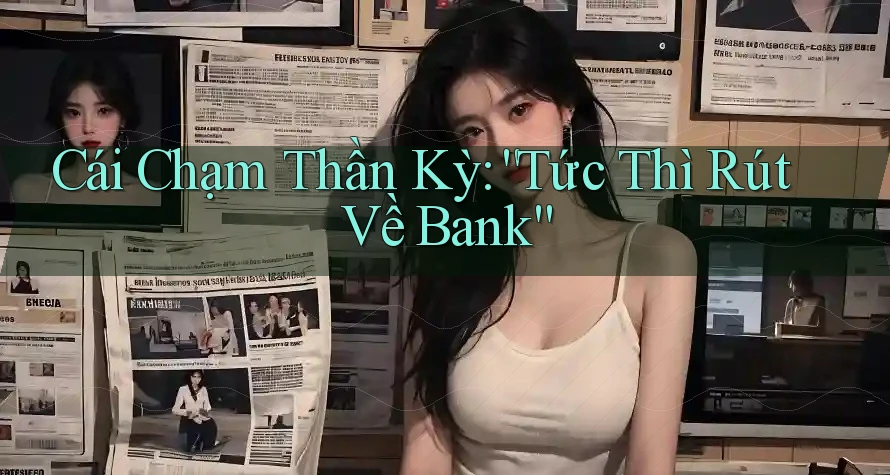 Cái Chạm Thần Kỳ: “Tức Thì Rút Về Bank”