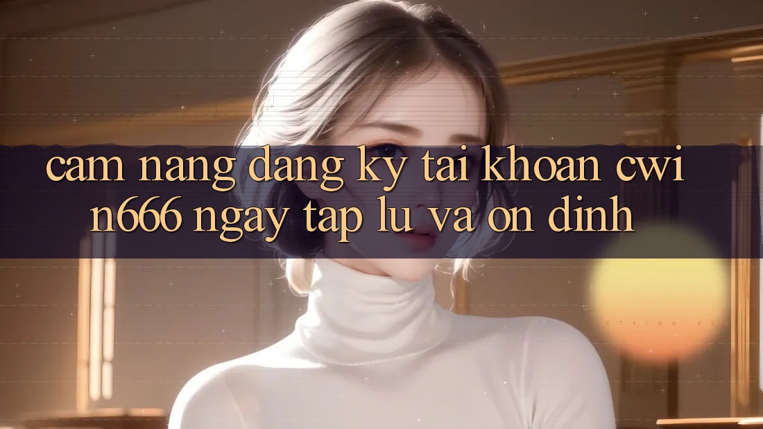 Cẩm nang Đăng ký Tài Khoản Cwin666 Ngay tắp lự và Ổn định