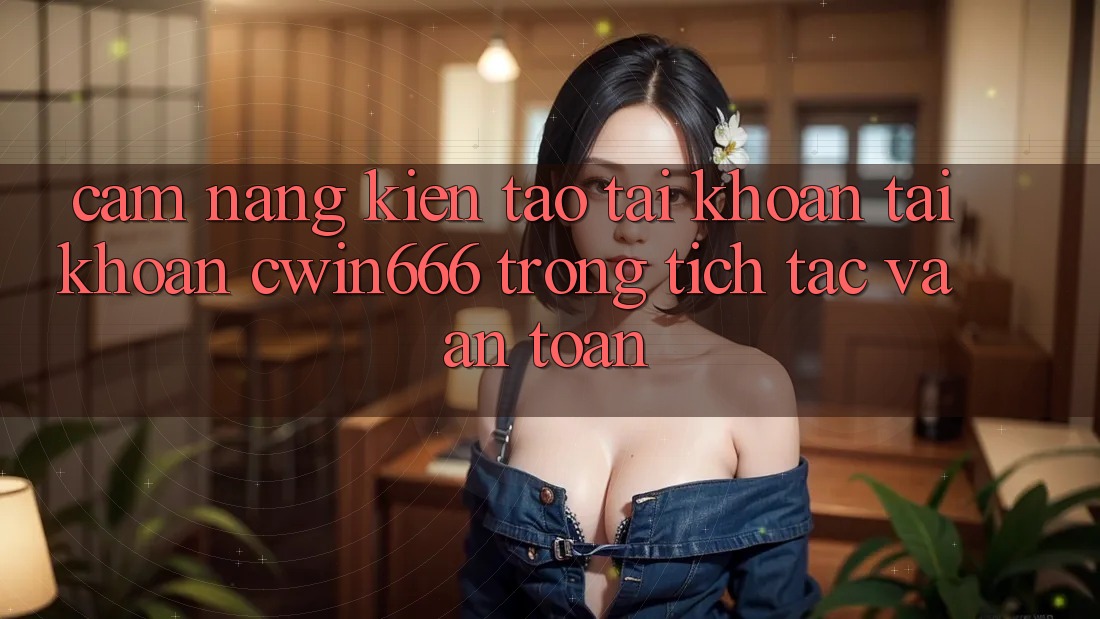 Cẩm nang Kiến tạo tài khoản Tài Khoản Cwin666 Trong tích tắc và An Toàn