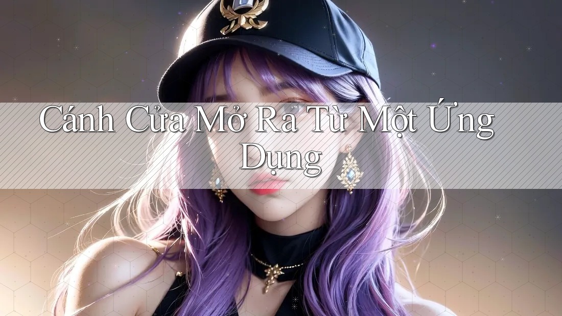 Cánh Cửa Mở Ra Từ Một Ứng Dụng Cánh Cửa Mở Ra Từ Một Ứng Dụng