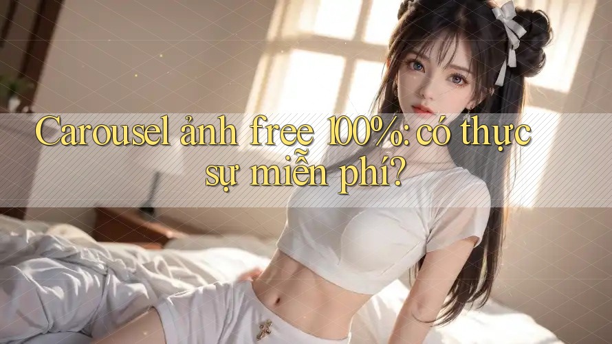 Carousel ảnh free 100%: có thực sự miễn phí?