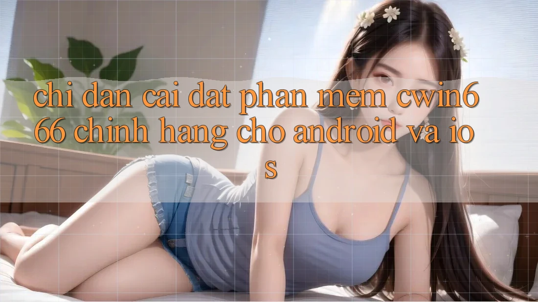 Chỉ dẫn Cài đặt Phần mềm Cwin666 Chính Hãng Cho Android và iOS Chỉ dẫn Cài đặt Phần mềm Cwin666 Chính Hãng Cho Android và iOS