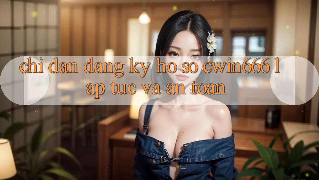 Chỉ dẫn Đăng Ký Hồ sơ Cwin666 Lập tức và An Toàn Chỉ dẫn Đăng Ký Hồ sơ Cwin666 Lập tức và An Toàn