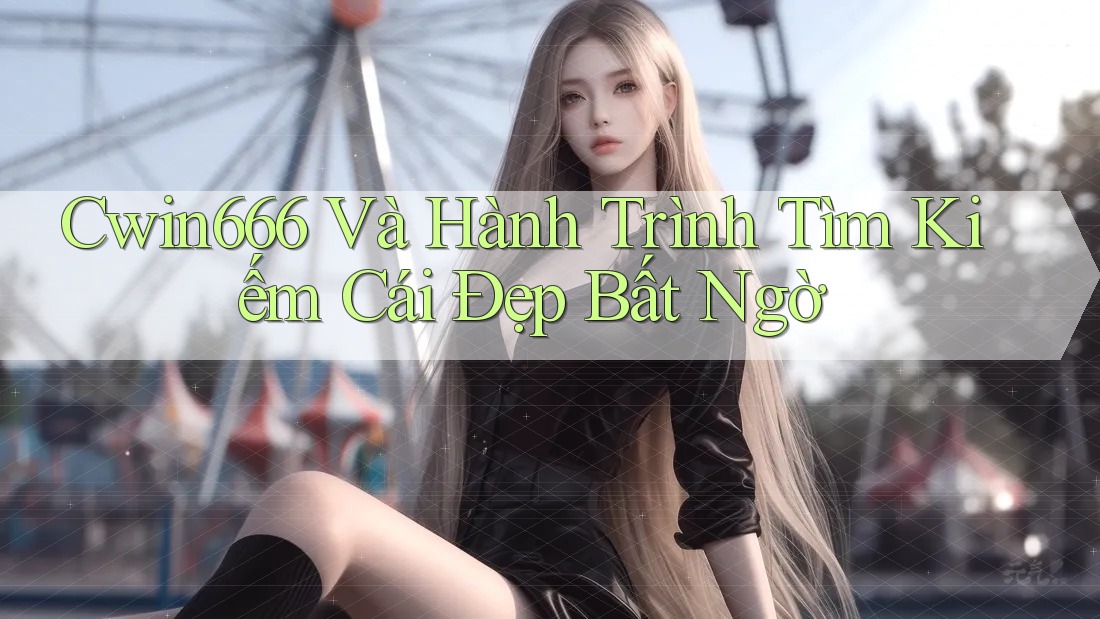 Cwin666 Và Hành Trình Tìm Kiếm Cái Đẹp Bất Ngờ Cwin666 Và Hành Trình Tìm Kiếm Cái Đẹp Bất Ngờ