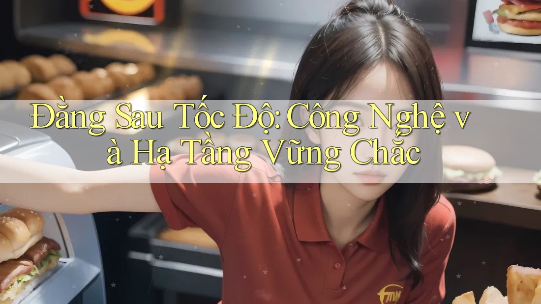 Đằng Sau Tốc Độ: Công Nghệ và Hạ Tầng Vững Chắc Đằng Sau Tốc Độ: Công Nghệ và Hạ Tầng Vững Chắc