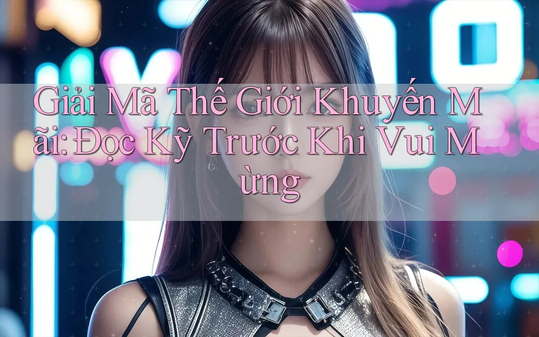 Giải Mã Thế Giới Khuyến Mãi: Đọc Kỹ Trước Khi Vui Mừng Giải Mã Thế Giới Khuyến Mãi: Đọc Kỹ Trước Khi Vui Mừng
