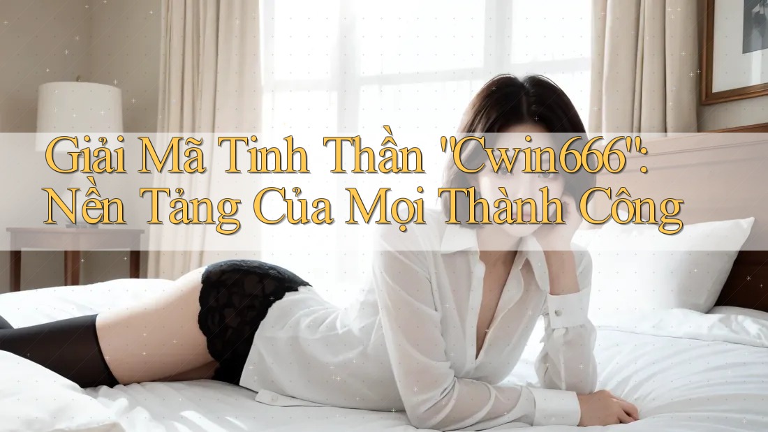 Giải Mã Tinh Thần “Cwin666”: Nền Tảng Của Mọi Thành Công