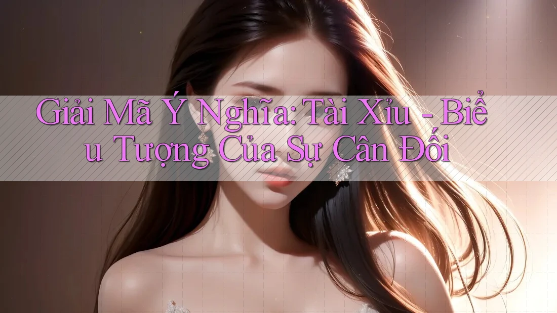 Giải Mã Ý Nghĩa: Tài Xỉu - Biểu Tượng Của Sự Cân Đối