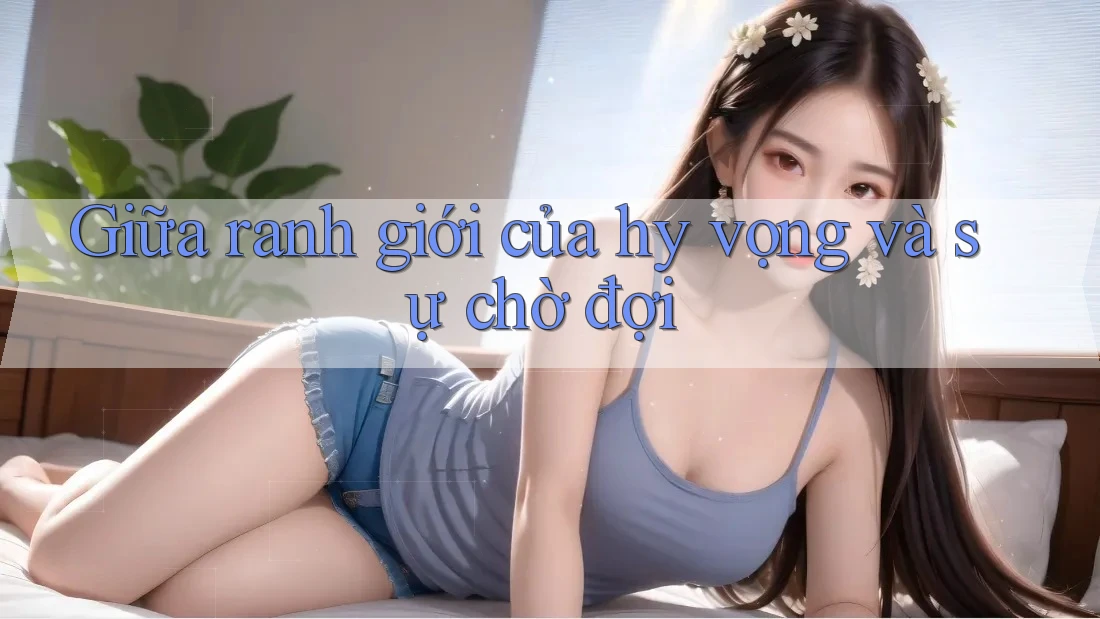 Giữa ranh giới của hy vọng và sự chờ đợi Giữa ranh giới của hy vọng và sự chờ đợi