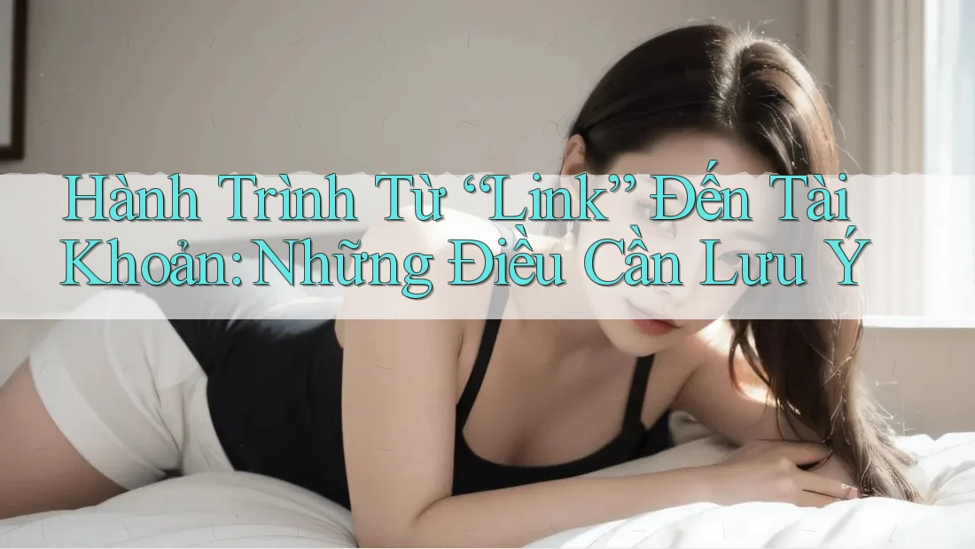 Hành Trình Từ “Link” Đến Tài Khoản: Những Điều Cần Lưu Ý