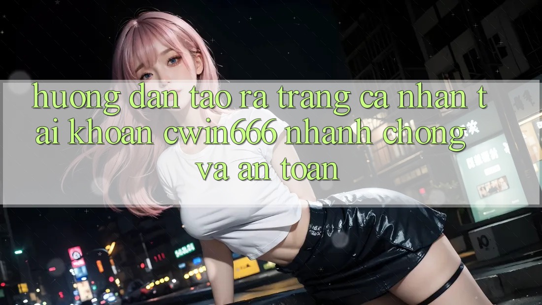 Hướng Dẫn Tạo ra trang cá nhân Tài Khoản Cwin666 Nhanh chóng và An Toàn Hướng Dẫn Tạo ra trang cá nhân Tài Khoản Cwin666 Nhanh chóng và An Toàn