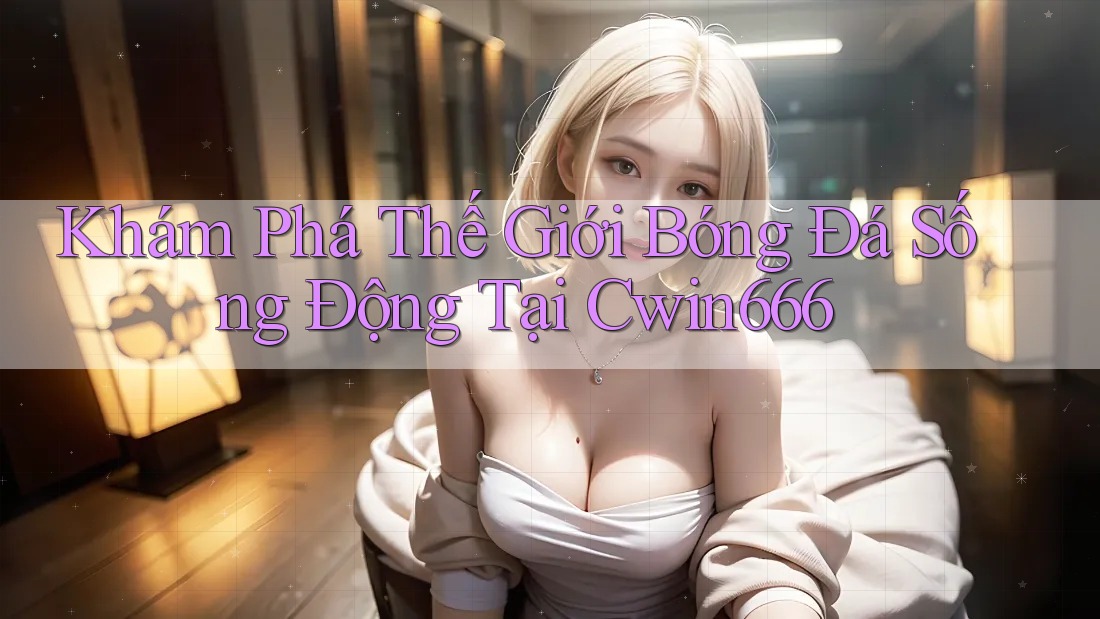 Khám Phá Thế Giới Bóng Đá Sống Động Tại Cwin666