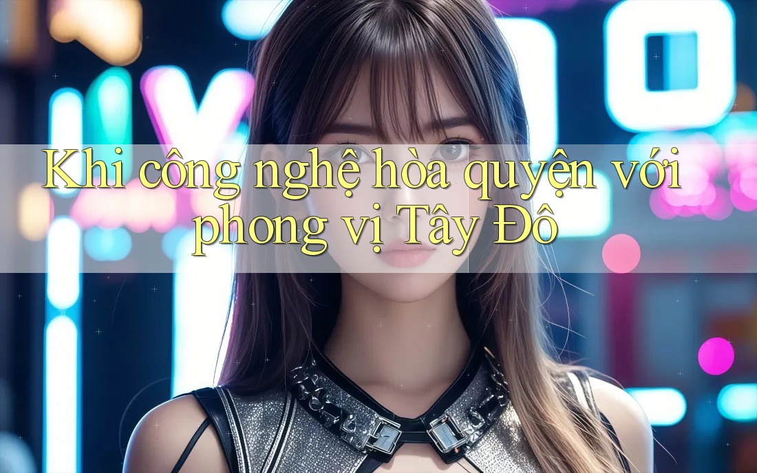Khi công nghệ hòa quyện với phong vị Tây Đô