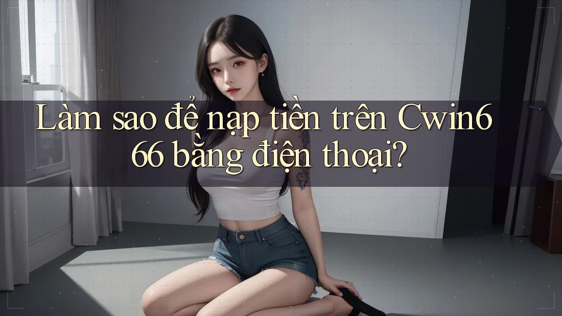 Làm sao để nạp tiền trên Cwin666 bằng điện thoại?