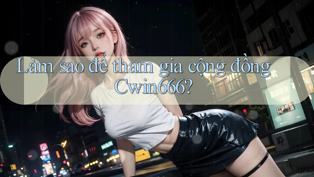 Làm sao để tham gia cộng đồng Cwin666?