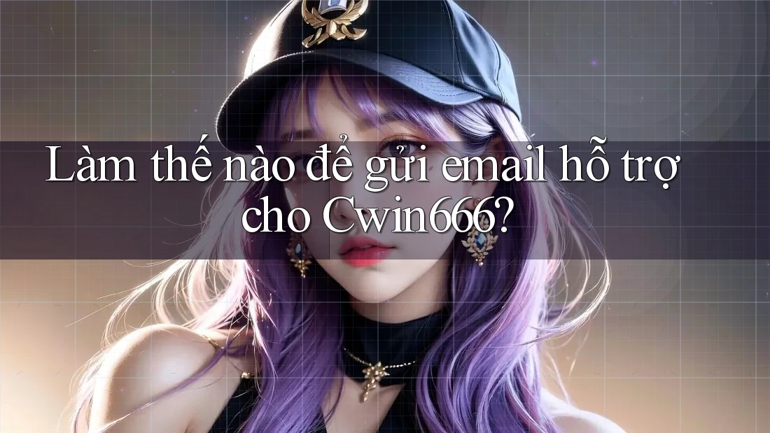 Làm thế nào để gửi email hỗ trợ cho Cwin666?