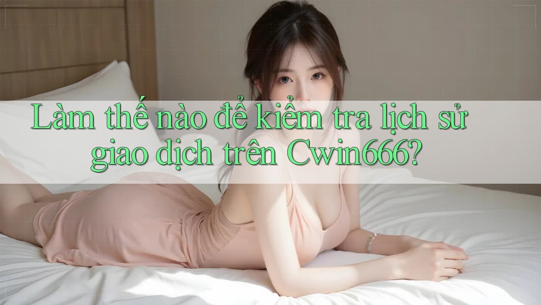 Làm thế nào để kiểm tra lịch sử giao dịch trên Cwin666?