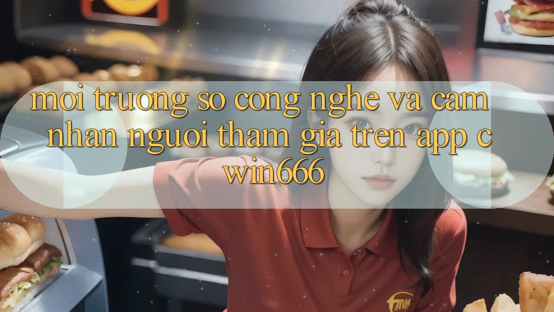 Môi trường số Công Nghệ Và Cảm nhận Người tham gia Trên App Cwin666