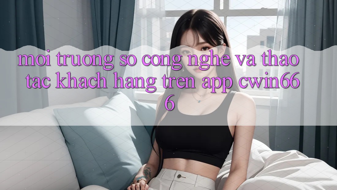 Môi trường số Công Nghệ Và Thao tác Khách hàng Trên App Cwin666 Môi trường số Công Nghệ Và Thao tác Khách hàng Trên App Cwin666