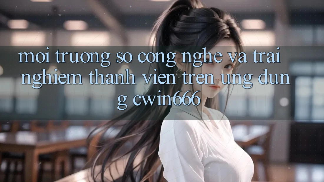 Môi trường số Công Nghệ Và Trải nghiệm Thành viên Trên Ứng dụng Cwin666