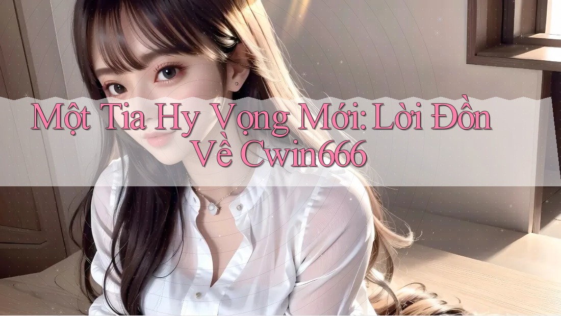 Một Tia Hy Vọng Mới: Lời Đồn Về Cwin666