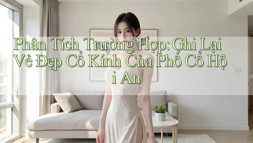 Phân Tích Trường Hợp: Ghi Lại Vẻ Đẹp Cổ Kính Của Phố Cổ Hội An Phân Tích Trường Hợp: Ghi Lại Vẻ Đẹp Cổ Kính Của Phố Cổ Hội An