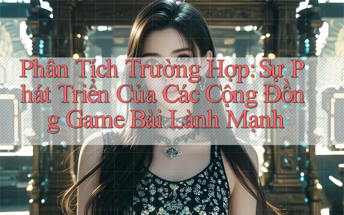 Phân Tích Trường Hợp: Sự Phát Triển Của Các Cộng Đồng Game Bài Lành Mạnh