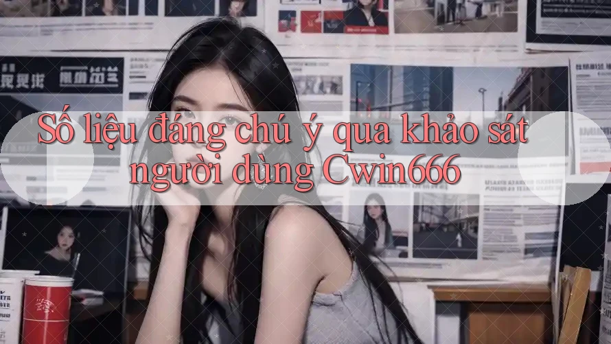 Số liệu đáng chú ý qua khảo sát người dùng Cwin666 Số liệu đáng chú ý qua khảo sát người dùng Cwin666
