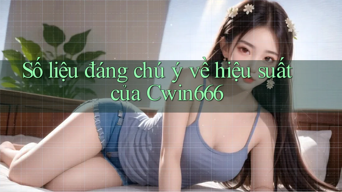 Số liệu đáng chú ý về hiệu suất của Cwin666