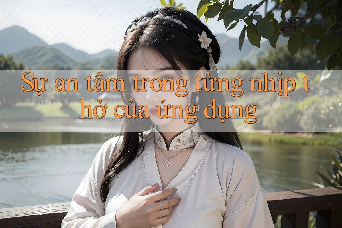 Sự an tâm trong từng nhịp thở của ứng dụng Sự an tâm trong từng nhịp thở của ứng dụng