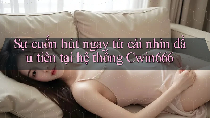 Sự cuốn hút ngay từ cái nhìn đầu tiên tại hệ thống Cwin666