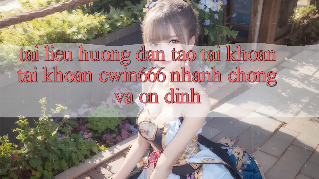 Tài liệu hướng dẫn Tạo tài khoản Tài Khoản Cwin666 Nhanh chóng và Ổn định Tài liệu hướng dẫn Tạo tài khoản Tài Khoản Cwin666 Nhanh chóng và Ổn định