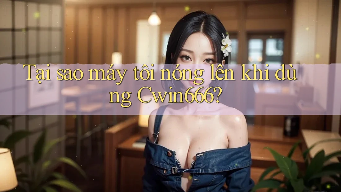 Tại sao máy tôi nóng lên khi dùng Cwin666?