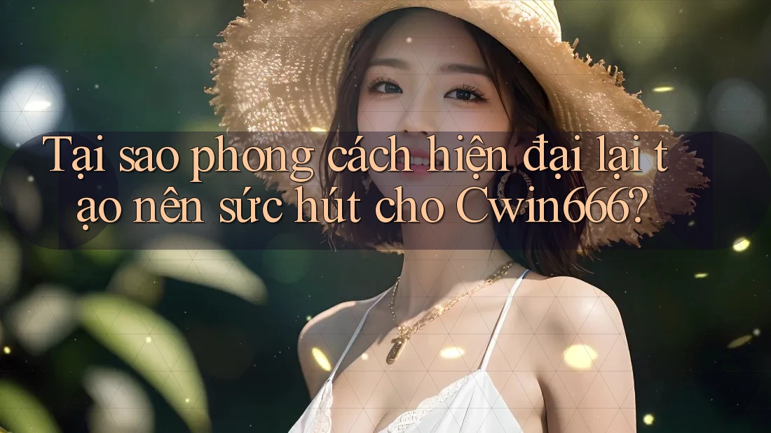 Tại sao phong cách hiện đại lại tạo nên sức hút cho Cwin666?