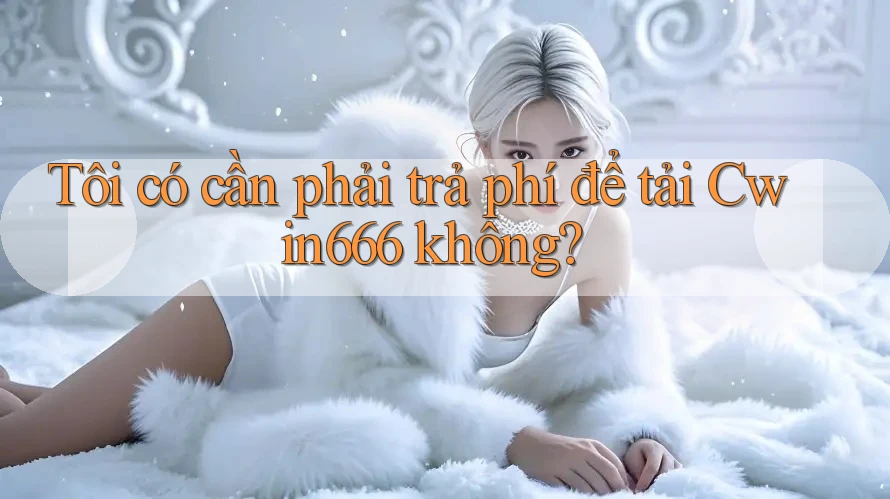 Tôi có cần phải trả phí để tải Cwin666 không? Tôi có cần phải trả phí để tải Cwin666 không?