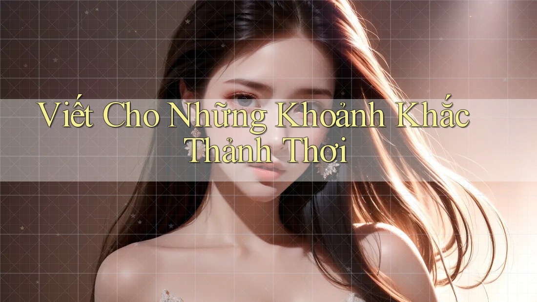 Viết Cho Những Khoảnh Khắc Thảnh Thơi